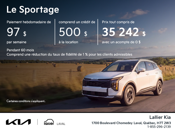 Kia Sportage 2026