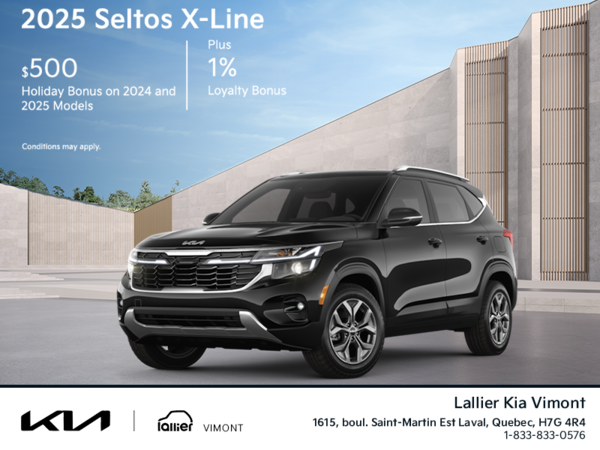 Get the 2025 Kia Seltos!