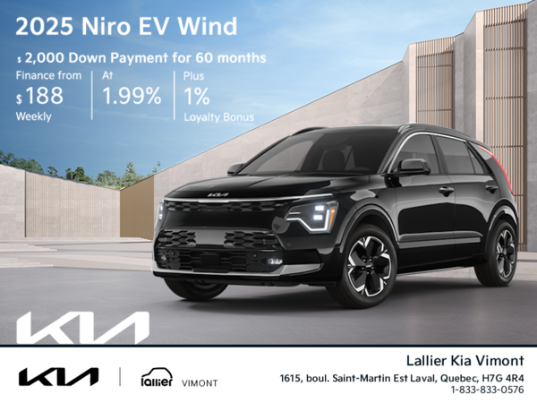 Get the 2025 Kia Niro!