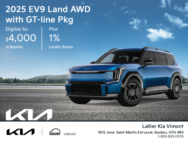 Get the 2025 Kia EV9!