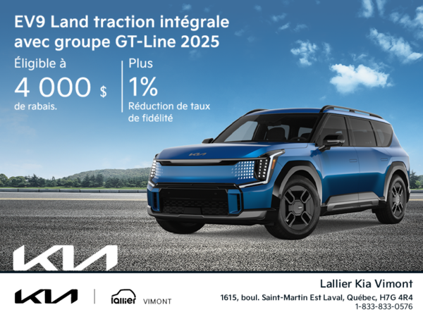 La Kia EV9 2025!