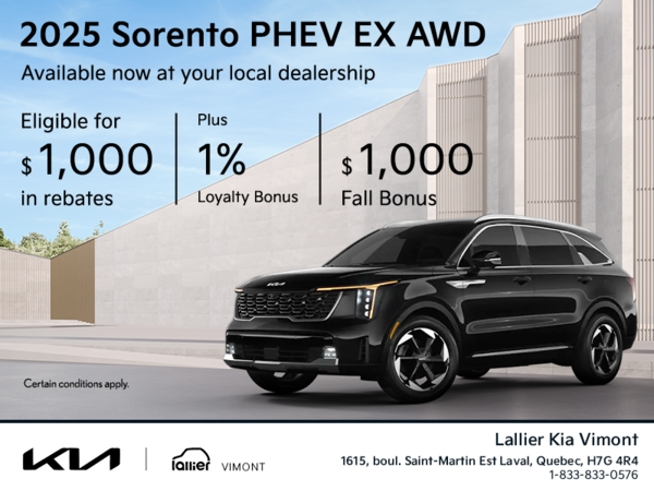 Get the 2025 Kia Sorento!