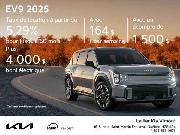 La Kia EV9 2026!