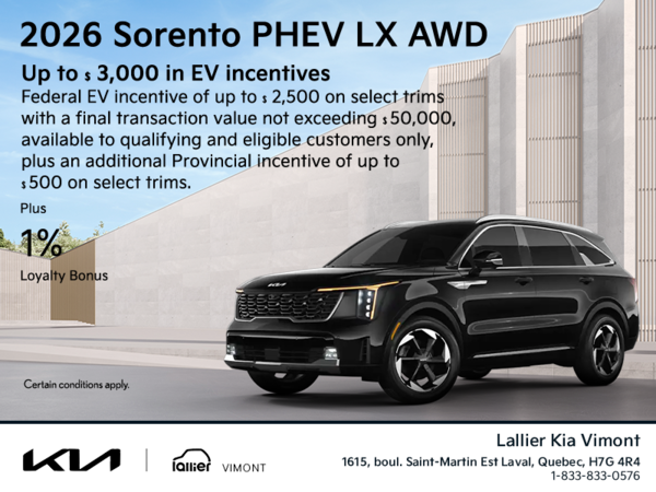 Kia 2026 Sorento PHEV