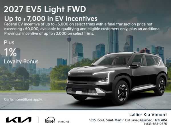 2027 Kia EV5 Light FWD