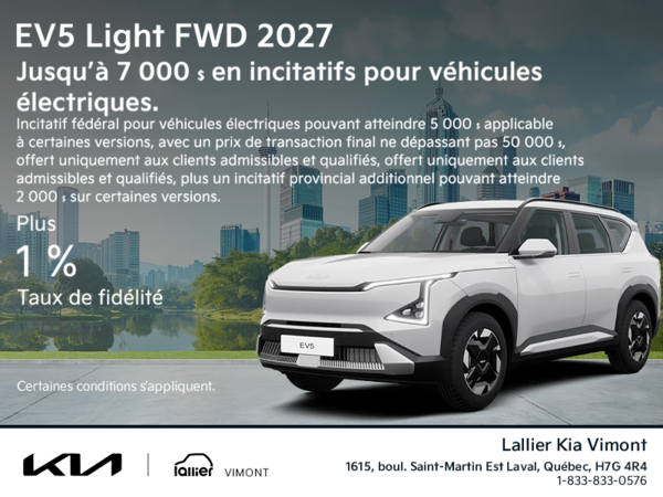 Kia EV5 2027