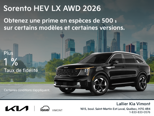 Kia Sorento HEV 2026