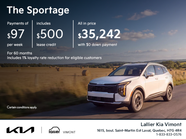 2026 Kia Sportage