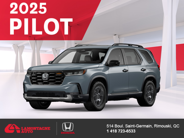 Get the 2025 Honda Pilot! 