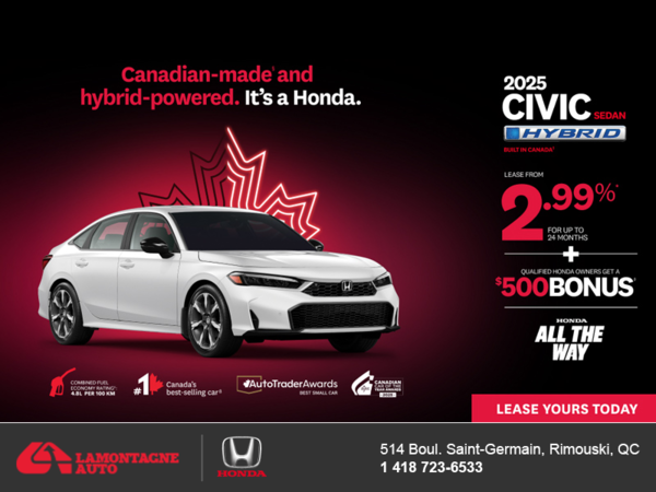 Honda Monthly Event!