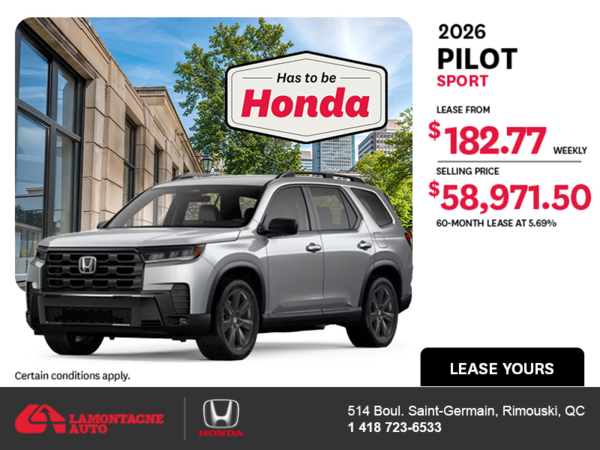 2026 Honda Pilot