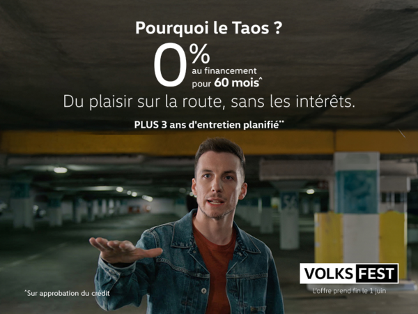 Procurez-vous le Volkswagen Taos 2026