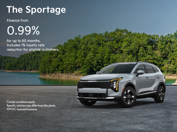 Get the 2026 Kia Sportage!