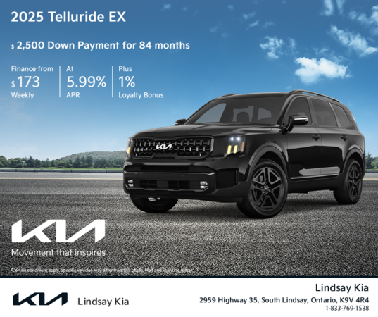 Get the 2025 Kia Telluride!