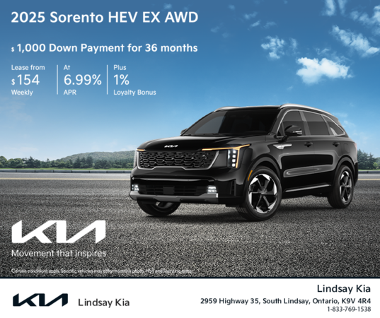 Get the 2025 Kia Sorento!