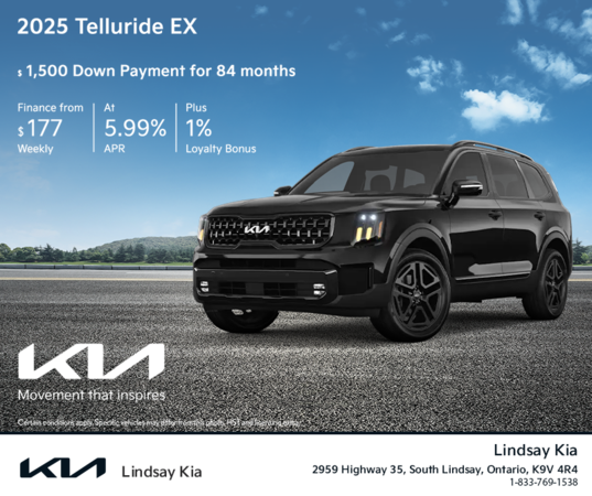 Get the 2025 Kia Telluride!