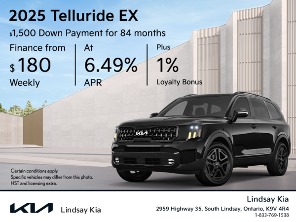 Get the 2025 Kia Telluride!