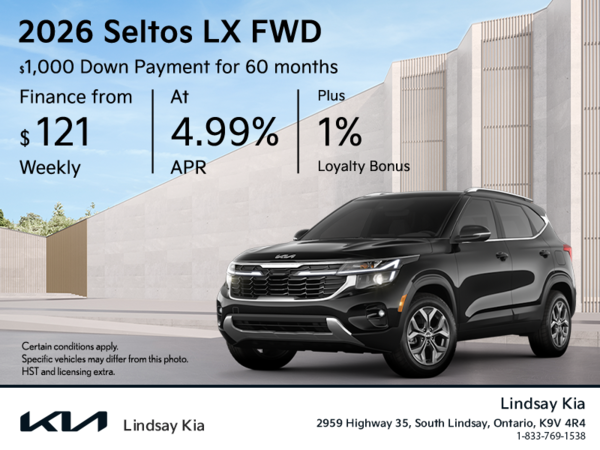 Get the 2026 Kia Seltos!