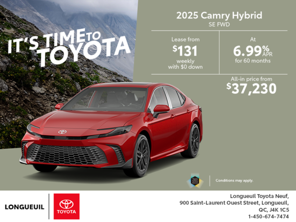 2025 Toyota Camry Hybrid