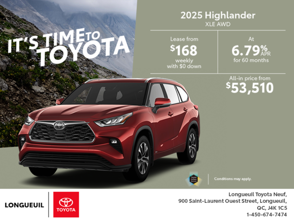 2025 Toyota Highlander