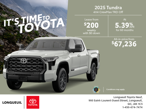 2025 Toyota Tundra