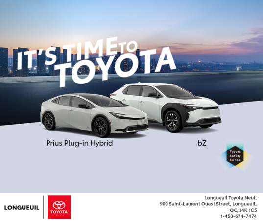 It's time to Toyota!