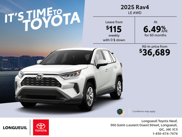 2025 Toyota RAV4