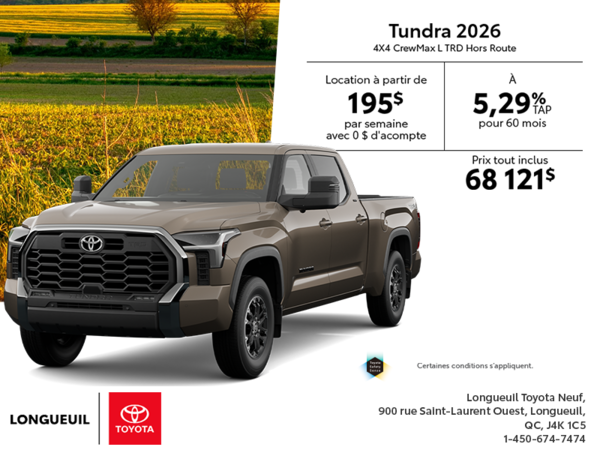 Toyota Tundra 2026