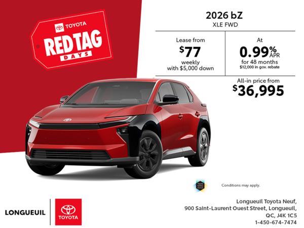 2026 Toyota bZ