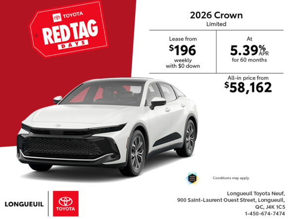 2026 Toyota Crown Limited Hybrid