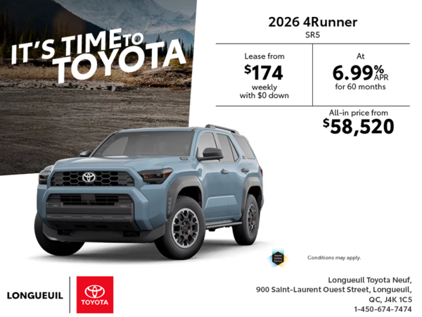 2026 Toyota 4Runner