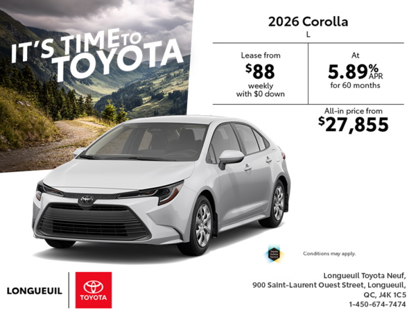 2026 Toyota Corolla