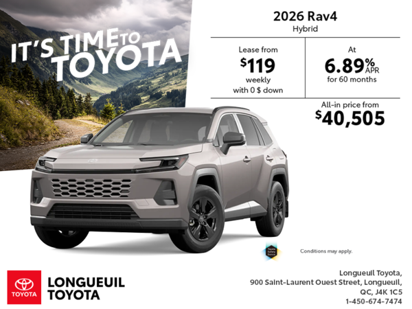 2026 Toyota RAV4 Hybrid