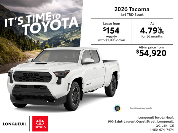 2026 Toyota Tacoma