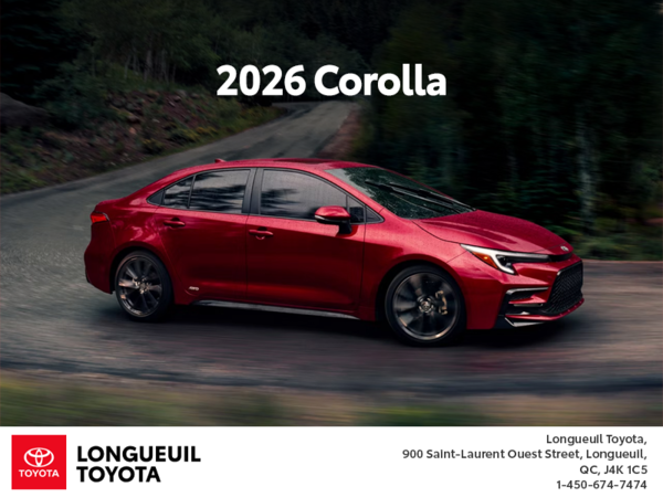 2026 Toyota Corolla