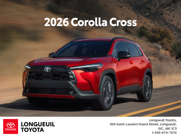 2026 Toyota Corolla Cross