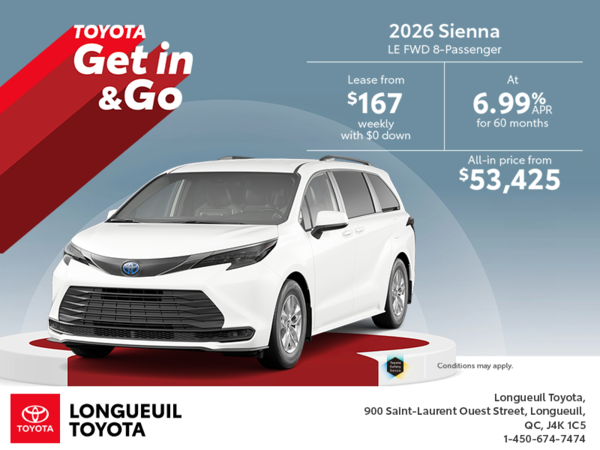 2026 Toyota Sienna Hybrid