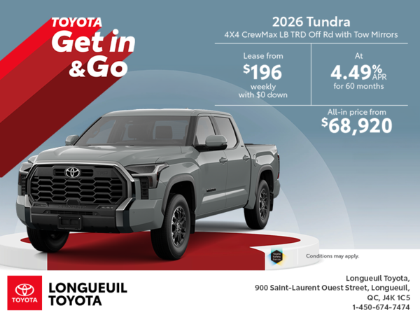 2026 Toyota Tundra