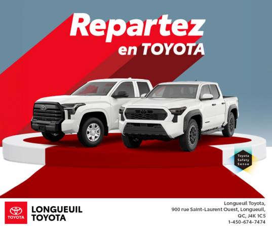 C'est l'heure Toyota