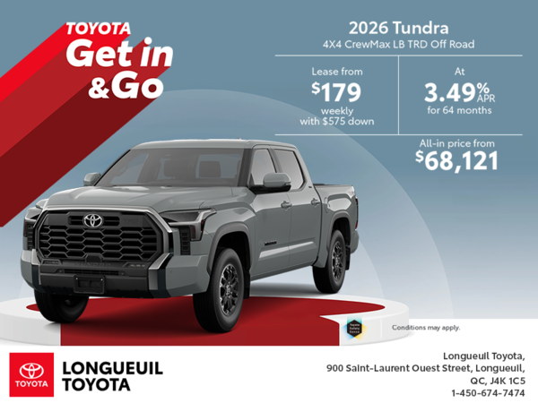 2026 Toyota Tundra