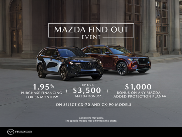 The Mazda Find Out event