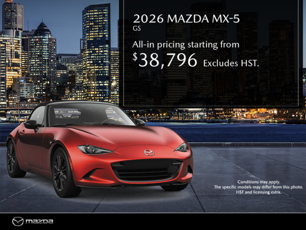 Get the 2026 Mazda MX-5