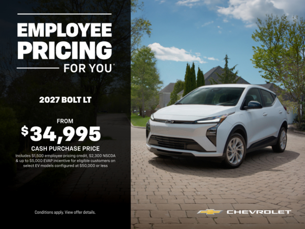 Get the 2027 Chevrolet Bolt LT