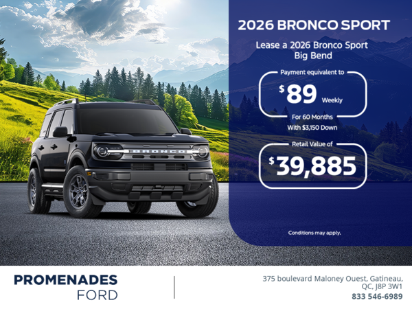 2026 Ford Bronco Sport