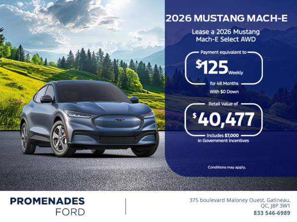 2026 Ford Mustang Mach-E