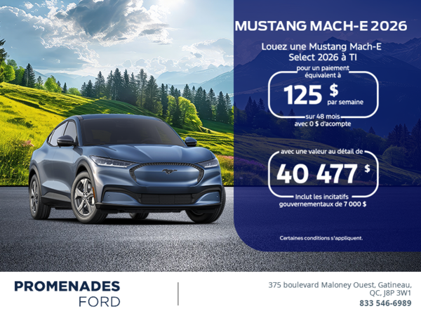 Ford Mustang Mach-E 2026