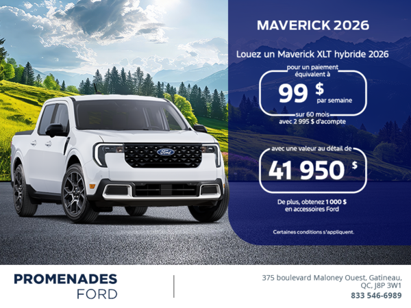 Ford Maverick Hybride 2026