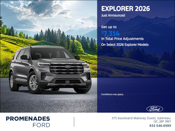 2026 Ford Explorer