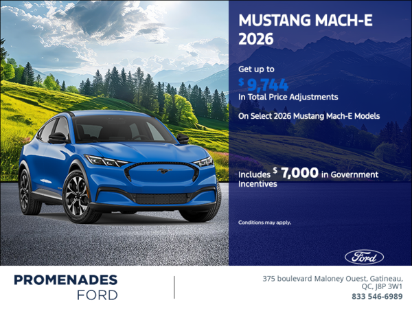 2026 Ford Mustang Mach-E