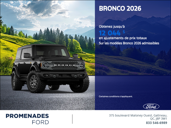 Ford Bronco 4 doors 2026